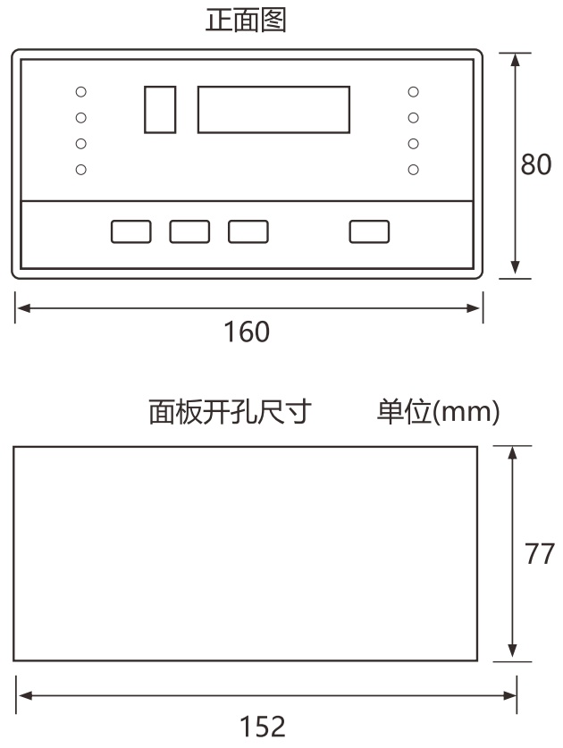 LD-B10-10D干式变压器温度控制仪