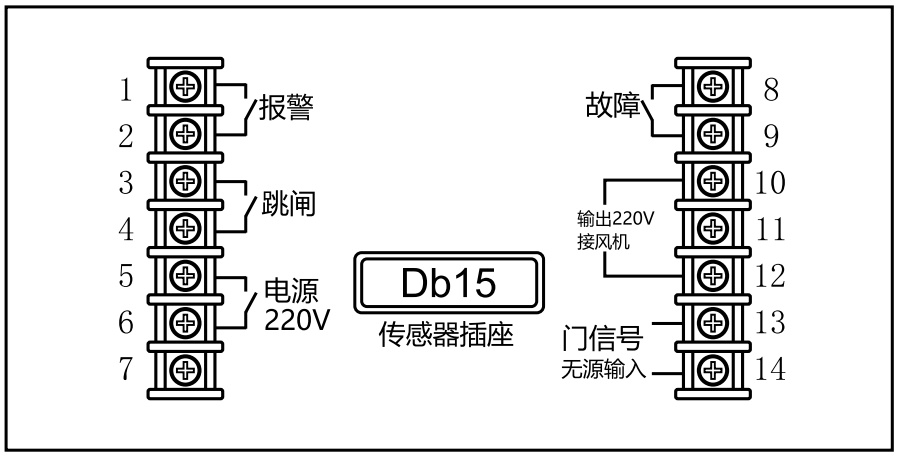 LD-B10-10D干式变压器温度控制仪