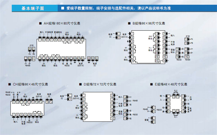 XST-CH2MT3A0B3S0V0智能数显仪表