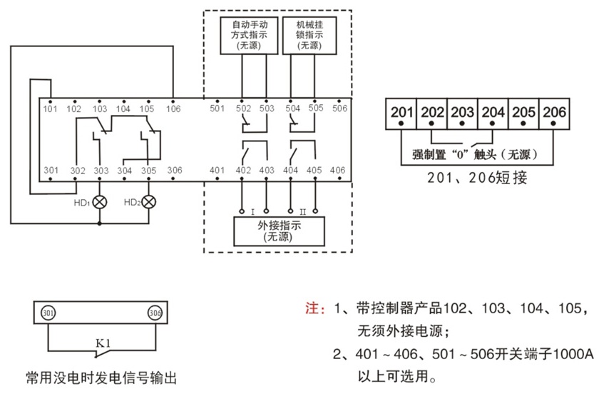 WHK100NQ/4P双电源自动转换开关