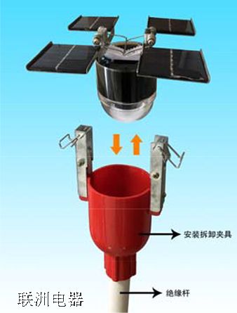 CG6568型高压架空电缆超高亮带电显示器，是一种采用弹簧夹固定在架空电缆上，接收高压感应电场,将电场信号转换为LED闪光信号，无论在太阳光强烈照射下，还是在能见度较低的天气条件下，只要高压线带电，在显示器垂直下方，可清晰地看到高压指示装置的高亮闪光，给电力检修施工人员提供清晰的警示作用，以保障电气线路作业人员的安全。